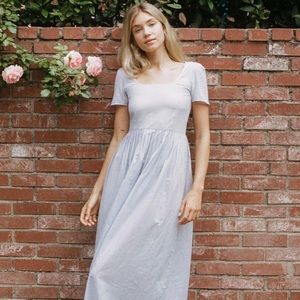 NWT Scarlet Dress in Moonstone Stripe Small on hold